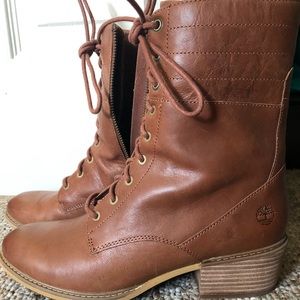 Brown Timberland boots 9.5
